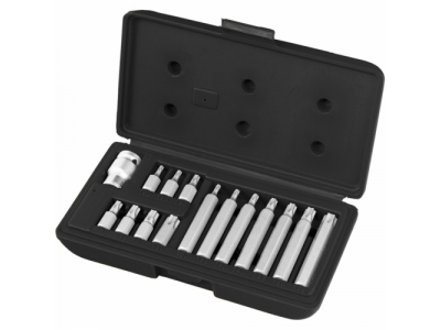 Набор бит TORX, хвостовик-шестигранник, 10 мм, CrV, 15 предм.// STELS от STELS Набор бит TORX, хвостовик-шестигранник, 10 мм, CrV, 15 предм.// STELS