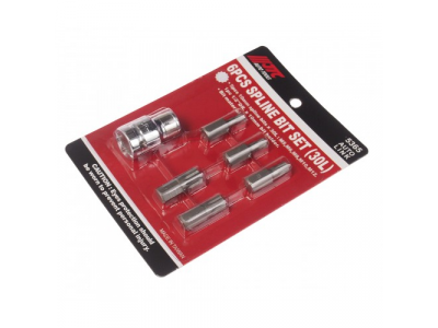 JTC Набор бит 1/2" SPLINE с держателем М5-12 6 предметов JTC от JTC JTC Набор бит 1/2" SPLINE с держателем М5-12 6 предметов JTC