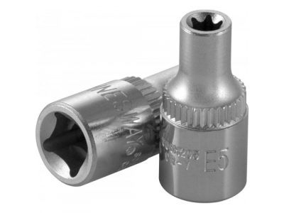 Головка торцевая 1/4"DR внешний TORX® Е-5, S06H205 JONNESWAY