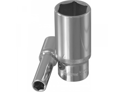 Головка торцевая шестигранная глубокая 3/8" DR 21мм, Ombra 138121