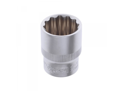 головка торцевая 12-гранная 1/2dr. 22мм от AV STEEL головка торцевая 12-гранная 1/2dr. 22мм