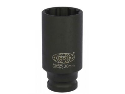 Головка торцевая ударная глубокая 1/2" 12гр. 30мм