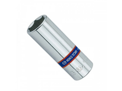 Головка торцевая глубокая шестигранная 1/4", 14 мм, KING TONY от KING TONY Головка торцевая глубокая шестигранная 1/4", 14 мм, KING TONY