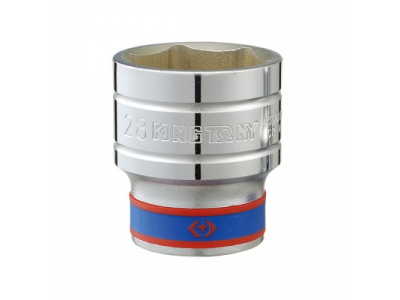 Головка торцевая стандартная шестигранная 1/2", 13 мм, KING TONY