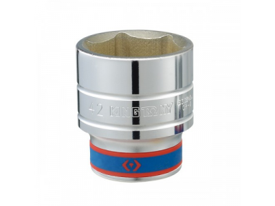 Головка торцевая стандартная шестигранная 3/4", 45 мм, KING TONY