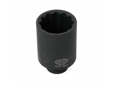 Головка торцевая ударная глубокая 1/2" 12 гр. 38 мм