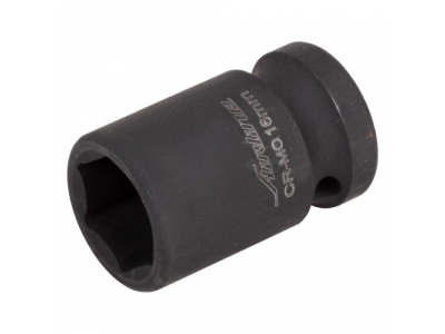 Головка ударная торцевая 1/2" DR шестигранная 16мм