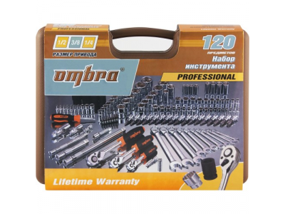 Специальный набор инструмента, 120 предметов, Ombra 911120