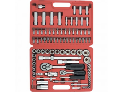 Набор слесарно-монтажный с квадратами, 1/4", 1/2", 94 предм.// MATRIX от MATRIX Набор слесарно-монтажный с квадратами, 1/4", 1/2", 94 предм.// MATRIX