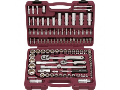 UTS0108 Набор инструмента универсальный 1/4", 1/2"DR, 108 предметов от THORVIK UTS0108 Набор инструмента универсальный 1/4", 1/2"DR, 108 предметов