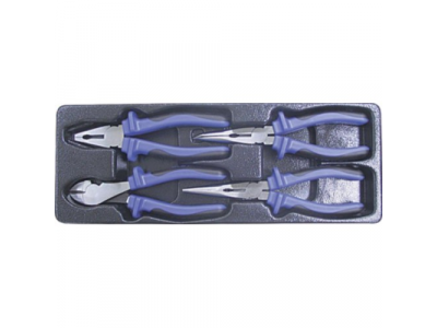 Набор шарнирно-губцевого инструмента 4пр в ложементе