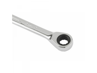 Ключ комбинированный трещоточный, 9мм, CrV, зеркальный хром// MATRIX PROFESSIONAL от MATRIX Ключ комбинированный трещоточный, 9мм, CrV, зеркальный хром// MATRIX PROFESSIONAL