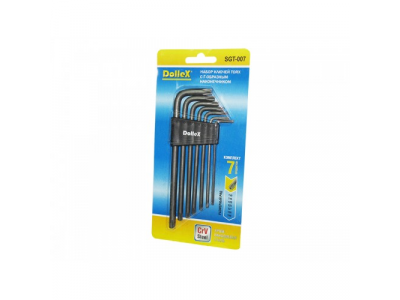 Набор Г-образных торксов "DOLLEX" (7 шт) от Dollex Набор Г-образных торксов "DOLLEX" (7 шт)