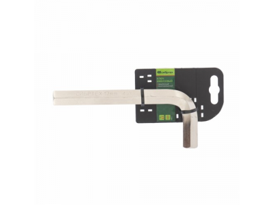 Ключ имбусовый HEX, 17 мм., 45x, закаленный, никель Сибртех