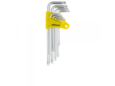 набор ключей шестигранных Г-образных TORX удлинённых AV Steel 9 предметов