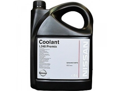 NISSAN COOLANT L248 PREMIX (5л) антифриз готовый зеленый (EU) от NISSAN NISSAN COOLANT L248 PREMIX (5л) антифриз готовый зеленый (EU)