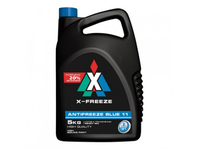 Антифриз X-FREEZE Blue 5кг от X-Freeze Антифриз X-FREEZE Blue 5кг