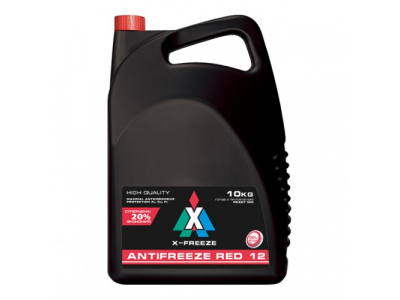 Профессиональный антифриз X-Freeze Red 10кг