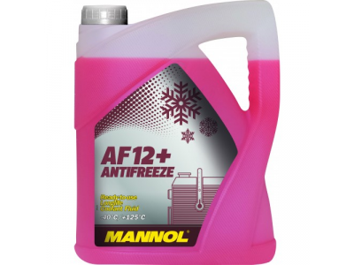 MANNOL Longlife Antifreeze AF12+ -40°C 5L от MANNOL MANNOL Longlife Antifreeze AF12+ -40°C 5L