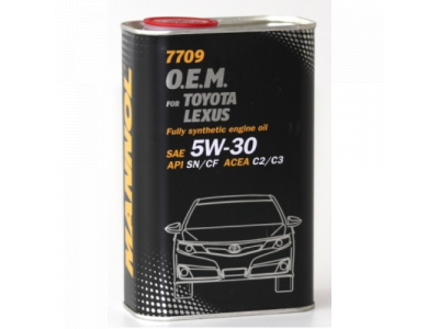 MANNOL 7709 O.E.M. 5W-30 for Toyota Lexus 1L metal от MANNOL MANNOL 7709 O.E.M. 5W-30 for Toyota Lexus 1L metal