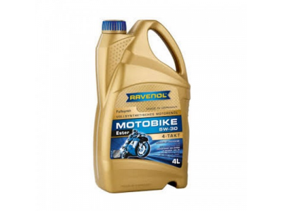 Моторное масло Ravenol Motobike 4T Ester 5W30, 4л
