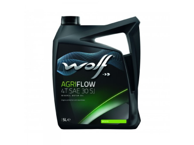 Моторное масло WOLF AGRIFLOW 4T SAE 30 SJ 5L