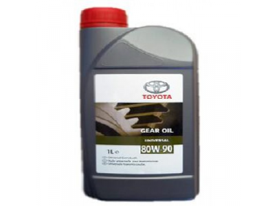 TOYOTA 80W-90 GL-4/GL-5 GEAR OIL (1л) трансм. масло для МКПП от Toyota TOYOTA 80W-90 GL-4/GL-5 GEAR OIL (1л) трансм. масло для МКПП