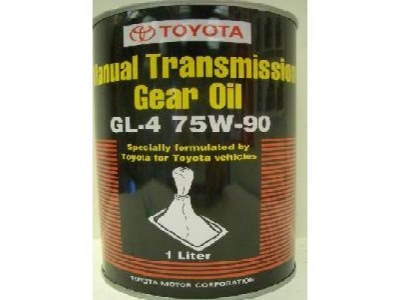 TOYOTA 75W-90 GL-4 GEAR OIL (1л) масло трасмиссионное для МКПП от Toyota TOYOTA 75W-90 GL-4 GEAR OIL (1л) масло трасмиссионное для МКПП