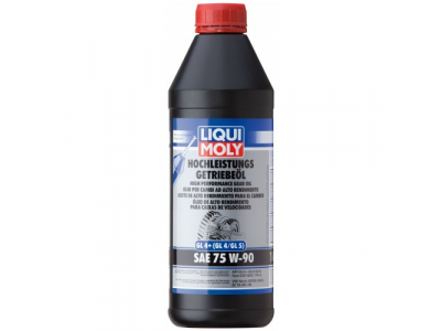 Синтетическое трансмиссионное масло Hochleistungs-Getriebeoil 75W-90 от LIQUI MOLY Синтетическое трансмиссионное масло Hochleistungs-Getriebeoil 75W-90