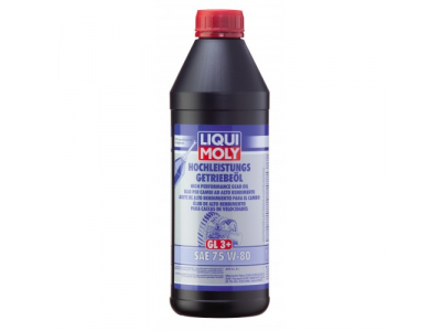 НС-синтетическое трансмиссионное масло Hochleistungs-Getriebeoil 75W-80 от LIQUI MOLY НС-синтетическое трансмиссионное масло Hochleistungs-Getriebeoil 75W-80