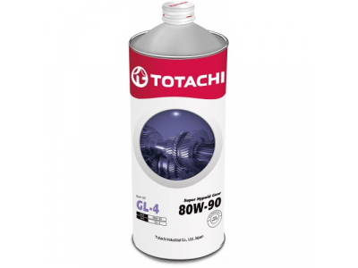 Масло трансмиссионное TOTACHI Super Hypoid Gear GL-4 п\синт 80W90 1л от TOTACHI Масло трансмиссионное TOTACHI Super Hypoid Gear GL-4 п\синт 80W90 1л