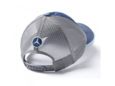 Мужская бейсболка Mercedes Trucker Disctrict Men’s Cap, Jeans Blue, артикул B67870985 от Mercedes Мужская бейсболка Mercedes Trucker Disctrict Men’s Cap, Jeans Blue, артикул B67870985