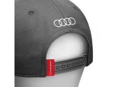 Бейсболка Audi Unisex Snapback-Сap, Audi Sport, Grey, артикул 3131500300