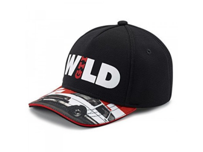 Детская бейсболка Volkswagen GTI Cap Wild, Black, артикул 5GB084300B от VAG Детская бейсболка Volkswagen GTI Cap Wild, Black, артикул 5GB084300B