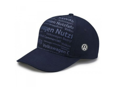 Бейсболка Volkswagen Commercial Vehicles Baseball Cap, Blue, артикул 7E0084300 от VAG Бейсболка Volkswagen Commercial Vehicles Baseball Cap, Blue, артикул 7E0084300