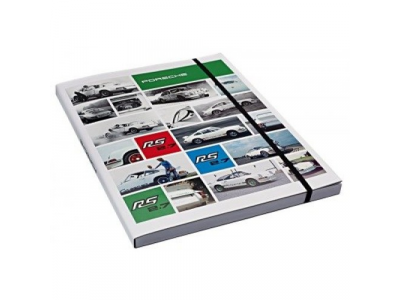 Записная книжка Porsche Notebook DIN A4, RS 2.7 Collection, артикул WAP0500500G