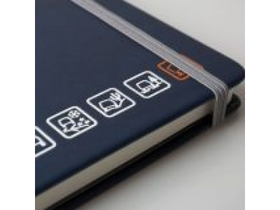 Блокнот Land Rover Note Book A6, Navy от Land Rover Блокнот Land Rover Note Book A6, Navy