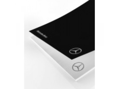 Блокнот Mercedes-Benz Writing Pad 2017, Black/White от Mercedes Блокнот Mercedes-Benz Writing Pad 2017, Black/White