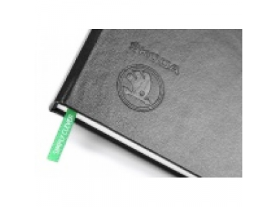 Блокнот Skoda Notepad A5, Black, 2018 Edition от VAG Блокнот Skoda Notepad A5, Black, 2018 Edition