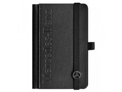 Записная книжка Mercedes-Benz Lanybook, Small, Black от Mercedes Записная книжка Mercedes-Benz Lanybook, Small, Black