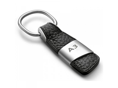 Брелок Audi A3 Key ring leather, артикул 3181400203