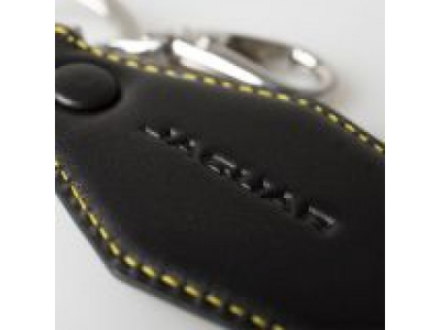 Кожаный брелок Jaguar Ultimate Keyring, Black