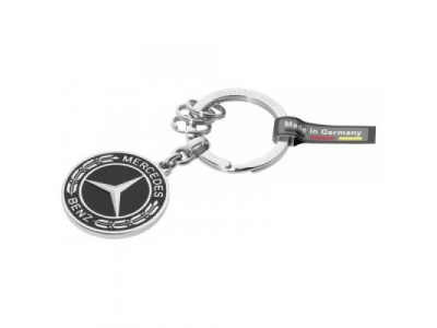 Брелок Mercedes-Benz Key Ring, Untert?rkheim Stainless Steel, Black/Silver от Mercedes Брелок Mercedes-Benz Key Ring, Untert?rkheim Stainless Steel, Black/Silver