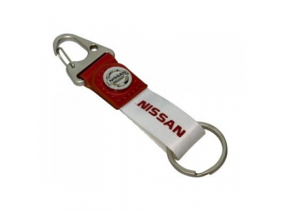 Брелок Nissan Key Ring, White/Red от NISSAN Брелок Nissan Key Ring, White/Red