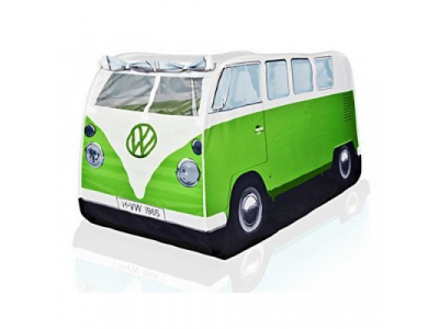 Детская палатка Volkswagen стилизованная под автомобиль T1 Bulli, Green