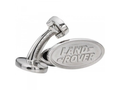 Запонки Land Rover Oval Cufflinks - Silver, артикул LRJCLOVAL