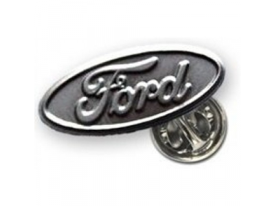 Значок Ford Oval Pin Silver, артикул 36000007