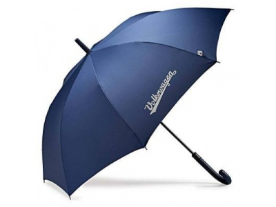 Зонт трость Volkswagen Stick Umbrella Classic, Blue, артикул 000087600F530