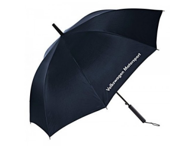 Автоматический зонт трость Volkswagen Motorsport Automatic Stick Umbrella, Dark Blue, артикул 000087602F530