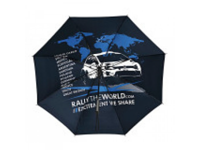 Автоматический зонт трость Volkswagen Motorsport Automatic Stick Umbrella, Dark Blue, артикул 000087602F530